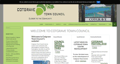 Desktop Screenshot of cotgrave-tc.gov.uk